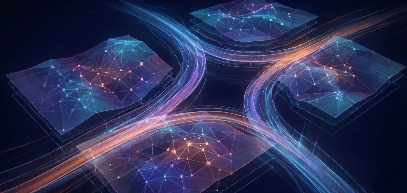 Abstract visualization of neural network interpretability